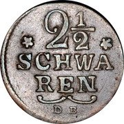 Germany 2-1/2 Schwaren KM# 220 Bremen / Free City / Regular Coinage coin reverse