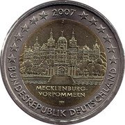 Germany 2 Euro 2007 J KM# 260 Euro Coinage coin obverse