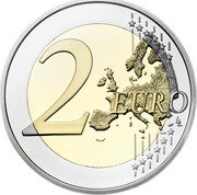 Germany 2 Euro 2008 A KM# 261 Euro Coinage coin reverse