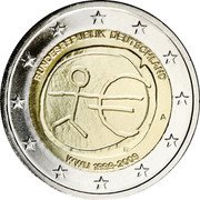 Germany 2 Euro 2009 A Proof KM# 277 Euro Coinage coin obverse
