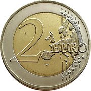 Germany 2 Euro 2012 F Proof KM# 306 Euro Coinage coin reverse Germany 2 Euro 2012 F Proof KM# 306 Euro Coinage coin reverse