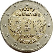 Germany 2 Euro 2013 J Proof KM# 315 Euro Coinage coin obverse