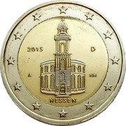 Germany 2 Euro 2015 A KM# 336 Euro Coinage coin obverse