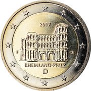 Germany 2 Euro KM# 356 Euro Coinage coin obverse Germany 2 Euro KM# 356 Euro Coinage coin obverse
