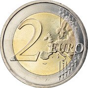Germany 2 Euro KM# 356 Euro Coinage coin reverse Germany 2 Euro KM# 356 Euro Coinage coin reverse