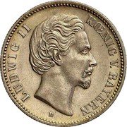 Germany 2 Mark 1876 D KM# 903 Bavaria / Kingdom / Reform Coinage coin obverse