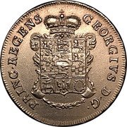 Germany 24 Mariengroschen (2/3 Thaler) 1818 FR KM# 1065 Brunswick-Wolfenbüttel / Duchy / Regular Coinage coin obverse