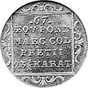 Germany Ducat 1823 KM# 540 Hamburg / Free City / Trade Coinage coin reverse Germany Ducat 1823 KM# 540 Hamburg / Free City / Trade Coinage coin reverse