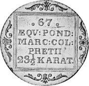 Germany Ducat 1840 KM# 552 Hamburg / Free City / Trade Coinage coin reverse Germany Ducat 1840 KM# 552 Hamburg / Free City / Trade Coinage coin reverse