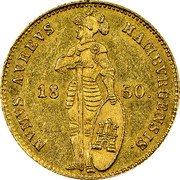 Germany Ducat 1850 KM# 560 Hamburg / Free City / Trade Coinage coin obverse Germany Ducat 1850 KM# 560 Hamburg / Free City / Trade Coinage coin obverse
