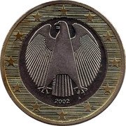 Germany Euro 2002 A KM# 213 Euro Coinage coin obverse