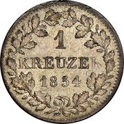 Germany Kreuzer 1854 KM# 799 Bavaria / Kingdom / Regular Coinage coin reverse Germany Kreuzer 1854 KM# 799 Bavaria / Kingdom / Regular Coinage coin reverse