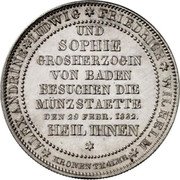 Germany Kronenthaler 1832 KM# 200 Baden / Grand Duchy / Regular Coinage coin reverse Germany Kronenthaler 1832 KM# 200 Baden / Grand Duchy / Regular Coinage coin reverse