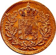 Germany Pfennig 1856 KM# 797.2 Bavaria / Kingdom / Regular Coinage coin obverse Germany Pfennig 1856 KM# 797.2 Bavaria / Kingdom / Regular Coinage coin obverse