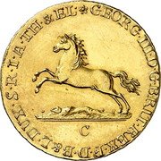 Germany Pistole 1803 C KM# 418 Brunswick-Lüneburg-Calenberg-Hannover / Electorate / Trade Coinage coin obverse