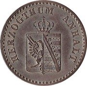 Germany Silbergroschen 1862 A KM# 95 Anhalt-Köthen and Anhalt-Dessau coin obverse Germany Silbergroschen 1862 A KM# 95 Anhalt-Köthen and Anhalt-Dessau coin obverse