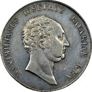 Germany Thaler (Krone) 1815 KM# 706.1 Bavaria / Kingdom / Regular Coinage coin obverse Germany Thaler (Krone) 1815 KM# 706.1 Bavaria / Kingdom / Regular Coinage coin obverse