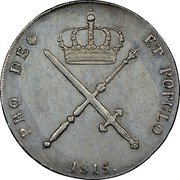 Germany Thaler (Krone) 1815 KM# 706.1 Bavaria / Kingdom / Regular Coinage coin reverse Germany Thaler (Krone) 1815 KM# 706.1 Bavaria / Kingdom / Regular Coinage coin reverse