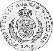 Germany 1/12 Thaler (Doppelgroschen) 1819 IGS KM# 1083.1 Saxony-Albertine / Kingdom / Regular Coinage coin obverse Germany 1/12 Thaler (Doppelgroschen) 1819 IGS KM# 1083.1 Saxony-Albertine / Kingdom / Regular Coinage coin obverse