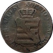Germany 1/24 Thaler (Groschen) 1826 S KM# 1094 Saxony-Albertine / Kingdom / Regular Coinage coin obverse