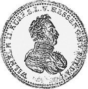 Germany 1/3 Thaler 1826 KM# 578 Hesse-Cassel / Electorate / Regular Coinage coin obverse