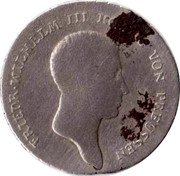 Germany 1/6 Thaler 1812 A KM# 385 Kingdom / Regular Coinage coin obverse