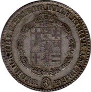 Germany 1/6 Thaler 1837 KM# 590 Hesse-Cassel / Electorate / Regular Coinage coin obverse Germany 1/6 Thaler 1837 KM# 590 Hesse-Cassel / Electorate / Regular Coinage coin obverse