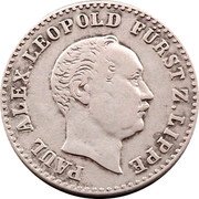 Germany 2-1/2 Silbergroschen 1847 A KM# 255 Lippe-Detmold / Principality / Regular Coinage coin obverse