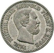 Germany 2-1/2 Silbergroschen 1860 A KM# 266 Lippe-Detmold / Principality / Regular Coinage coin obverse