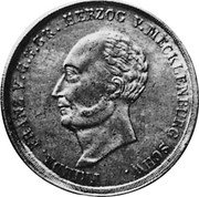 Germany 2/3 Thaler (Gulden) 1828 KM# 270 Mecklenburg-Schwerin / Grand Duchy coin obverse