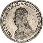Germany 4 Groschen 1817 A KM# 394 Kingdom / Regular Coinage coin obverse
