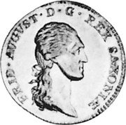 Germany 5 Thaler (August d'Or) 1807 SGH KM# 1054 Saxony-Albertine / Kingdom / Regular Coinage coin obverse