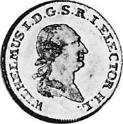 Germany 5 Thaler (Friedrich d’Or) 1803 F KM# 557 Hesse-Cassel / Electorate / Regular Coinage coin obverse