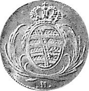 Germany 8 Pfennig 1808 H KM# 1065 Saxony-Albertine / Kingdom / Regular Coinage coin obverse Germany 8 Pfennig 1808 H KM# 1065 Saxony-Albertine / Kingdom / Regular Coinage coin obverse