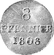 Germany 8 Pfennig 1808 H KM# 1065 Saxony-Albertine / Kingdom / Regular Coinage coin reverse Germany 8 Pfennig 1808 H KM# 1065 Saxony-Albertine / Kingdom / Regular Coinage coin reverse