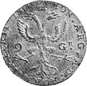 Germany 9 Grote (1/8 Thaler) 1807 KM# 5 Knyphausen / County / Regular Coinage coin reverse