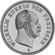 Germany Krone 1867 A KM# 492 Kingdom / Regular Coinage coin obverse