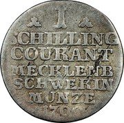 Germany Schilling KM# 220 Mecklenburg-Schwerin / Duchy / Regular Coinage coin reverse Germany Schilling KM# 220 Mecklenburg-Schwerin / Duchy / Regular Coinage coin reverse