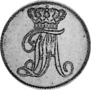 Germany Schwaren (3 Light Pfennig) 1846 KM# 174 Oldenburg / Grand Duchy coin obverse