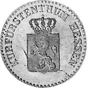 Germany Silbergroschen 1841 KM# 601 Hesse-Cassel / Electorate / Regular Coinage coin obverse