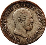 Germany Silbergroschen 1860 A KM# 265 Lippe-Detmold / Principality / Regular Coinage coin obverse Germany Silbergroschen 1860 A KM# 265 Lippe-Detmold / Principality / Regular Coinage coin obverse