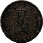 Germany Silbergroschen 1865 KM# 615 Hesse-Cassel / Electorate / Regular Coinage coin obverse Germany Silbergroschen 1865 KM# 615 Hesse-Cassel / Electorate / Regular Coinage coin obverse
