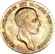 Germany Thaler 1814 A KM# 387 Kingdom / Regular Coinage coin obverse