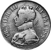 Germany Thaler 1816 A KM# 395 Kingdom / Regular Coinage coin obverse