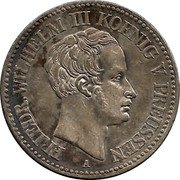 Germany Thaler 1823 A KM# 413 Kingdom / Regular Coinage coin obverse