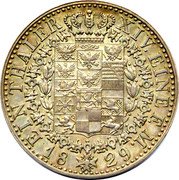 Germany Thaler 1829 A KM# 419 Kingdom / Regular Coinage coin reverse Germany Thaler 1829 A KM# 419 Kingdom / Regular Coinage coin reverse