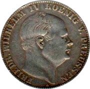 Germany Thaler 1860 A KM# 471 Kingdom / Regular Coinage coin obverse