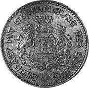 Germany 1/10 Verrechnungsmarke 1923 KM# TS3 Reckoning Tokens coin obverse