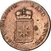 Germany 1/2 Groschen 1809 FW KM# 50 Waldeck-Pyrmont / Principality / Regular Coinage coin obverse