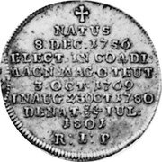 Germany 1/4 Thaler 1801 KM# 157 Knightly Order / Regular Coinage coin reverse Germany 1/4 Thaler 1801 KM# 157 Knightly Order / Regular Coinage coin reverse